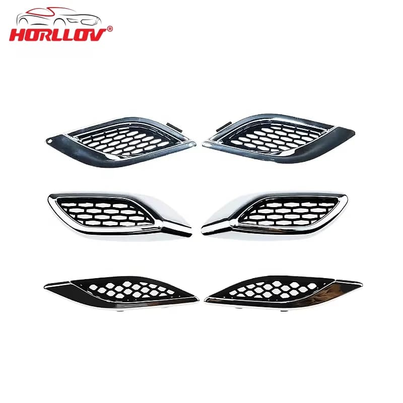 Fender Side Vent Bright Chrome Plated for Maserati Ghibli Levante Quattroporte 670013530 670013529 670139654 670139652 670029940