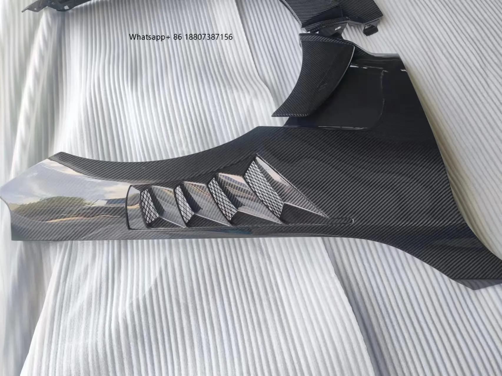 M2 G87 a Style Dry Carbon Fiber Fibre Side Bumper Front Fender Vents for  M2 G87 2023