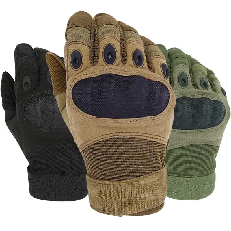 Custom Logo Full-finger Tactical Gloves Outdoor Fighting Training Hunting Racing Tactical Motorcycle Gloves