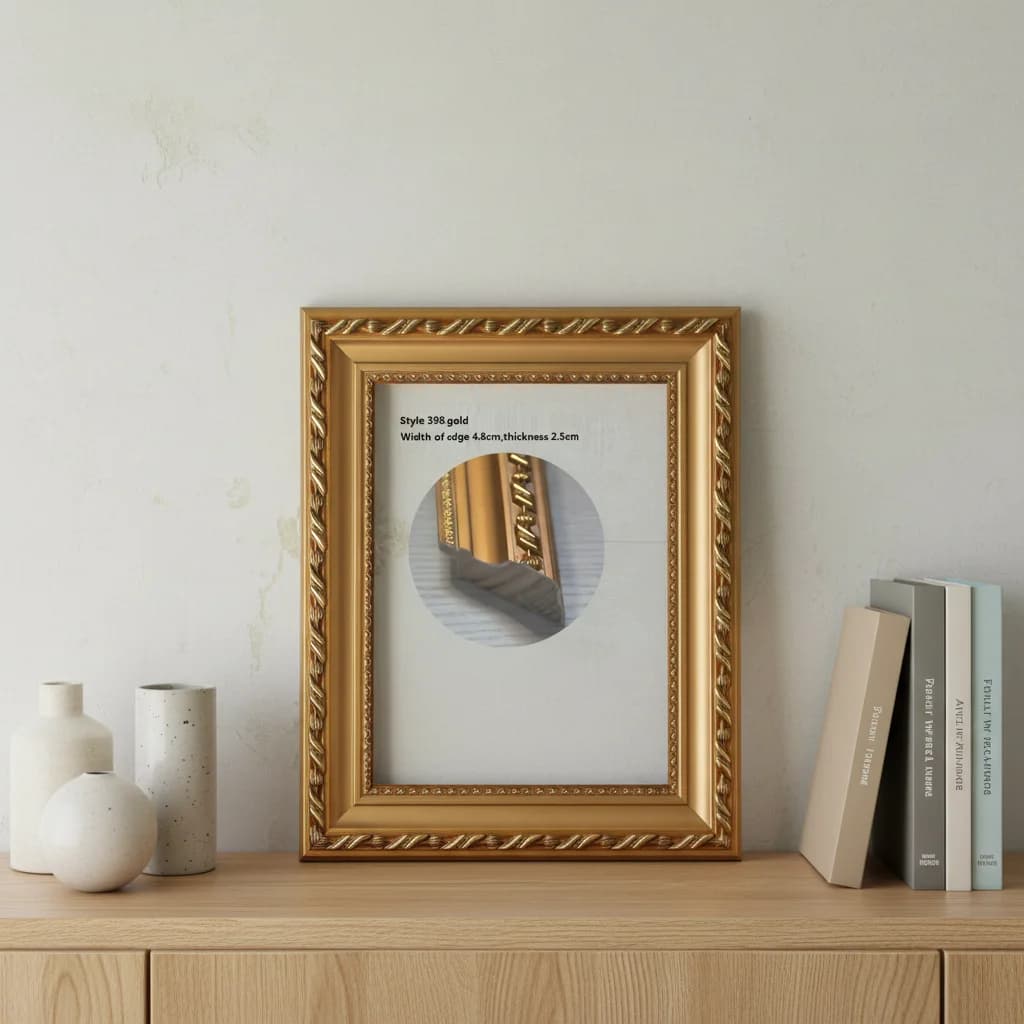Customized European Solid Wood Digital Oil Painting Frame Acrylic Wood Framing for Artwork Personalized Home Decor