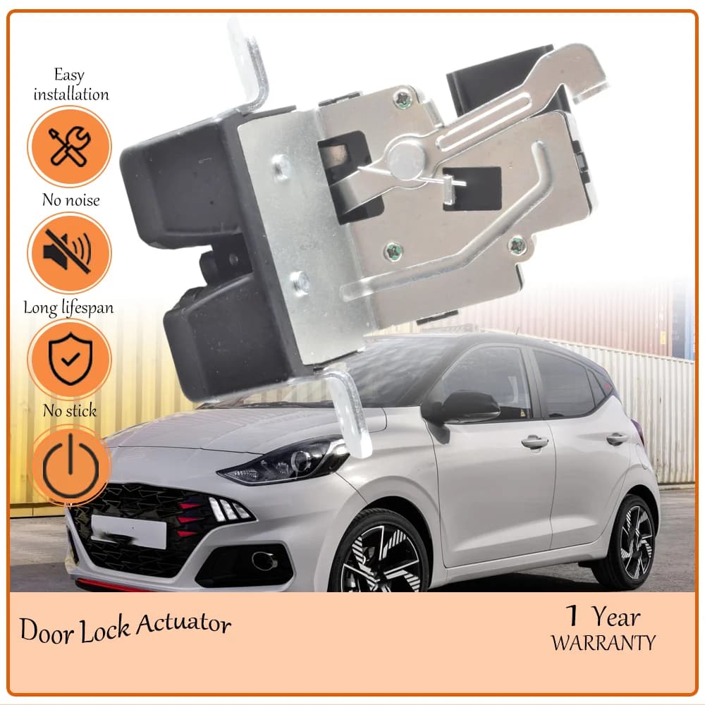 4pin Tailgate Lock Mechanism shock‑resistant housing consistent response,Fit Grand I10 20 2019-2021,oem 81800-K6010,81800K6010
