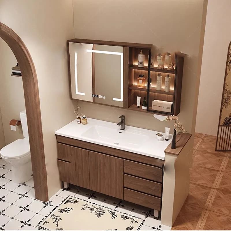 Makeup Dressers Bathroom Cabinet Disinfecting Bedroom China Sideboards Plant Cupboard Over Makeup Vestidores Trendy Furniture