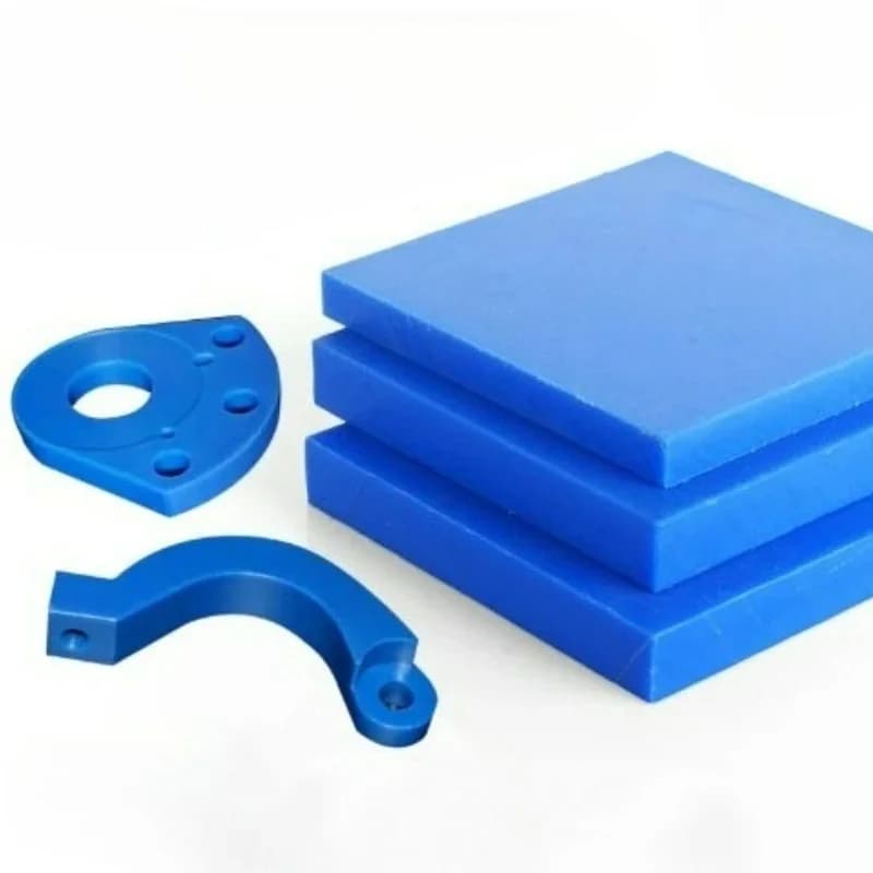 Blue PP Plastic Sheet Plate Thickness 3-20mm Polypropylene Board Panel Size 100-300mm For Packaging Signage