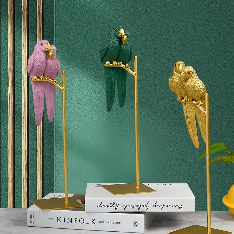 ZML modern creative work of art ornament bird home window sill desk home decoration