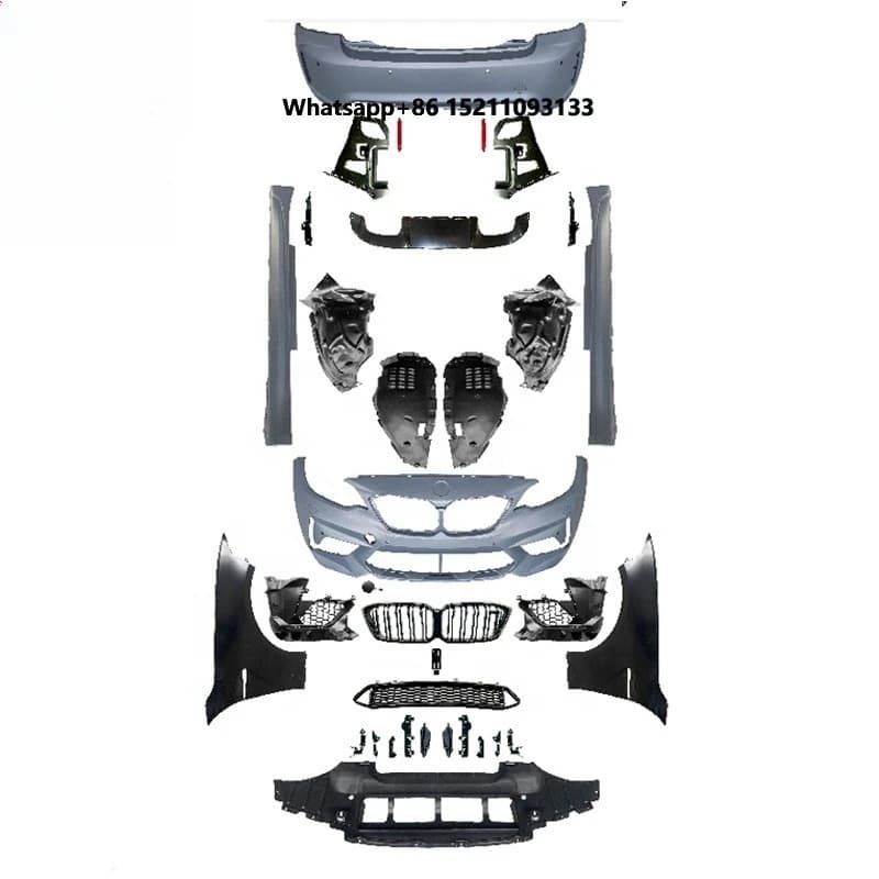 2013 Year up 2S 2 Series F22 F23 Upgrade to F87 PP Material M2C Style Full Set Body Prats for F22 Upgrade Body Kits