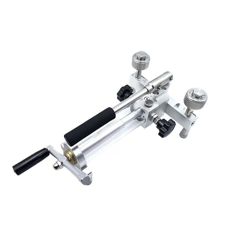 Pressure Source High Pressure Calibration Bench Pressure Gauge Calibrator Test Hydraulic Source Portable  Calibrator