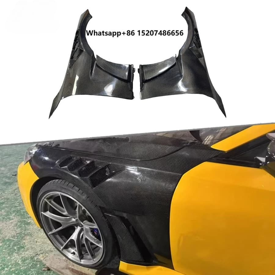 Style Dry Carbon Fiber Front Vented Fenders for  M2 G87 Coupe 2023+ Side Fender Flares Body Kits Car Accessories