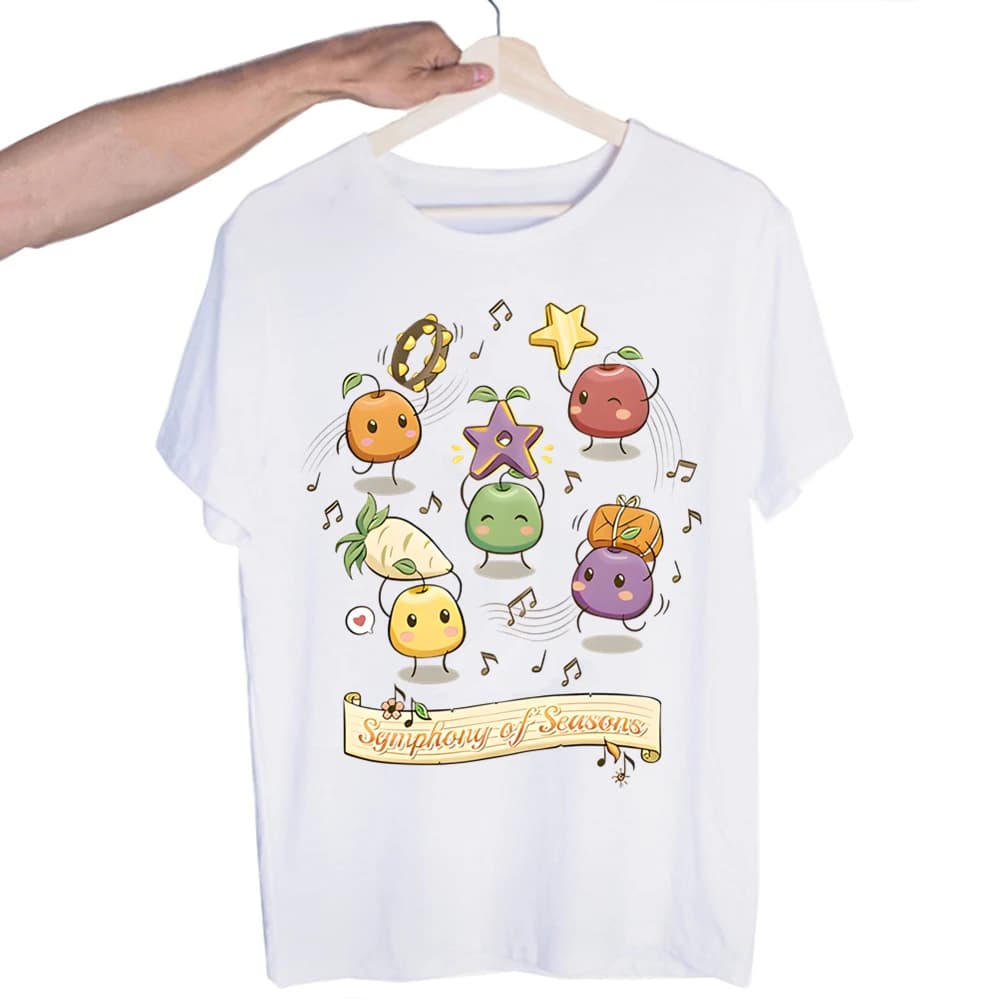 Stardew Valley Funny T Shirt Men New Casual Short Sleeve Tshirt Homme Manga Unisex T-shirt Tees