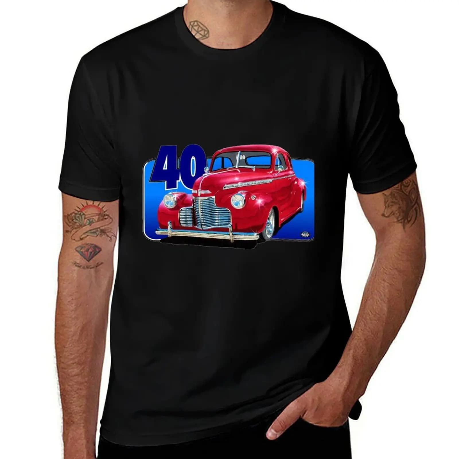 1940 Chevy Coupe T-Shirt man t shirt luxury t shirt man designer