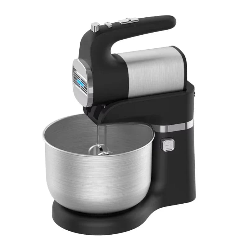 Electric stand mixer with 3.5L stainless steel rotating bowl, kitchen counter for bread, cakes, biscuits
