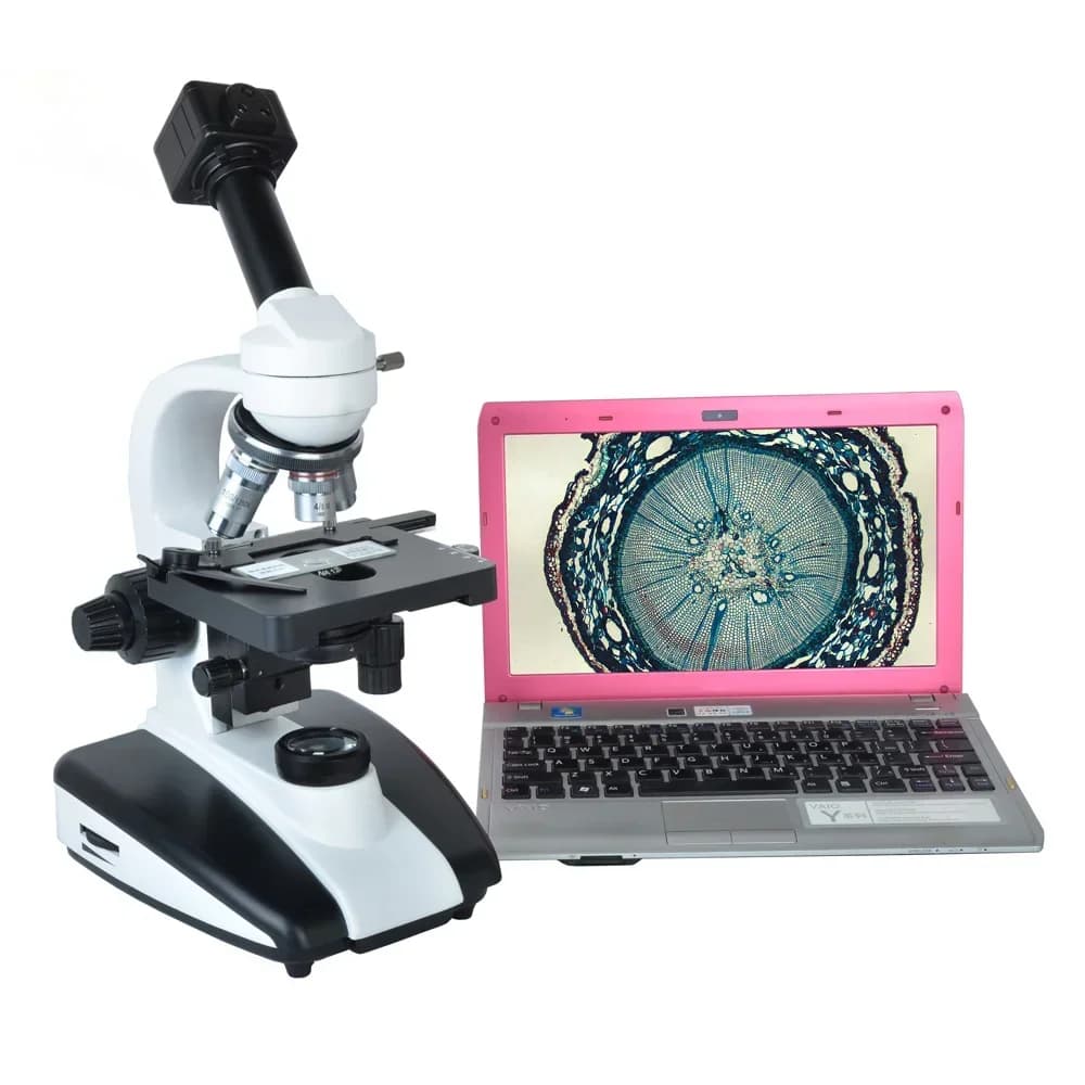 BM2000 Professional Dual-Objective Biological Infinity-Corrected Optical Microscope For Research Laboratories