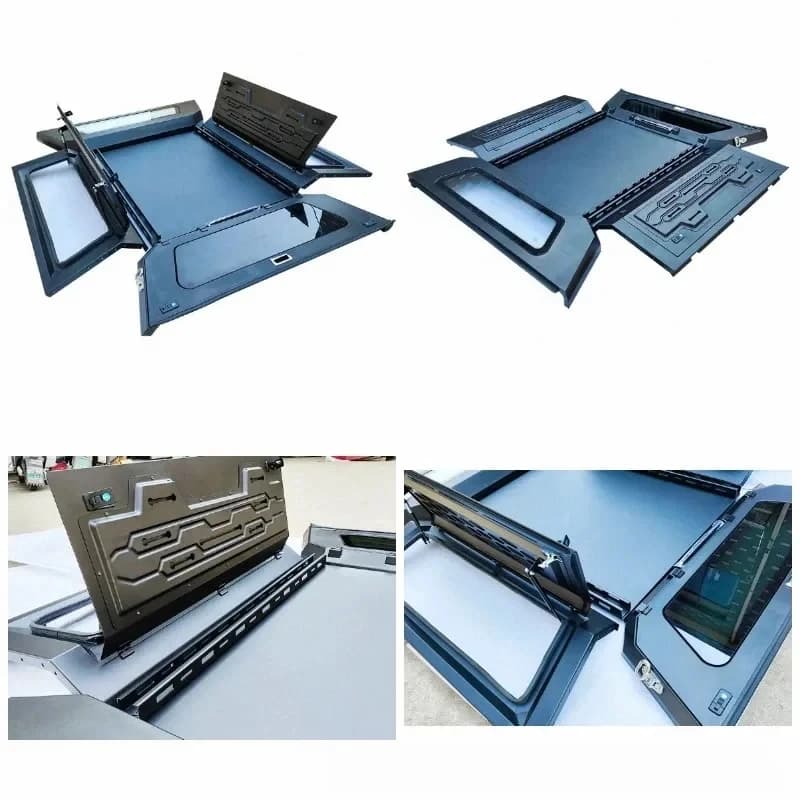 PrimeSelect Mangane Aluminum Alloy 4X4 Offroad Hard Canopy Parts Fit GWM POER Pickup Truck