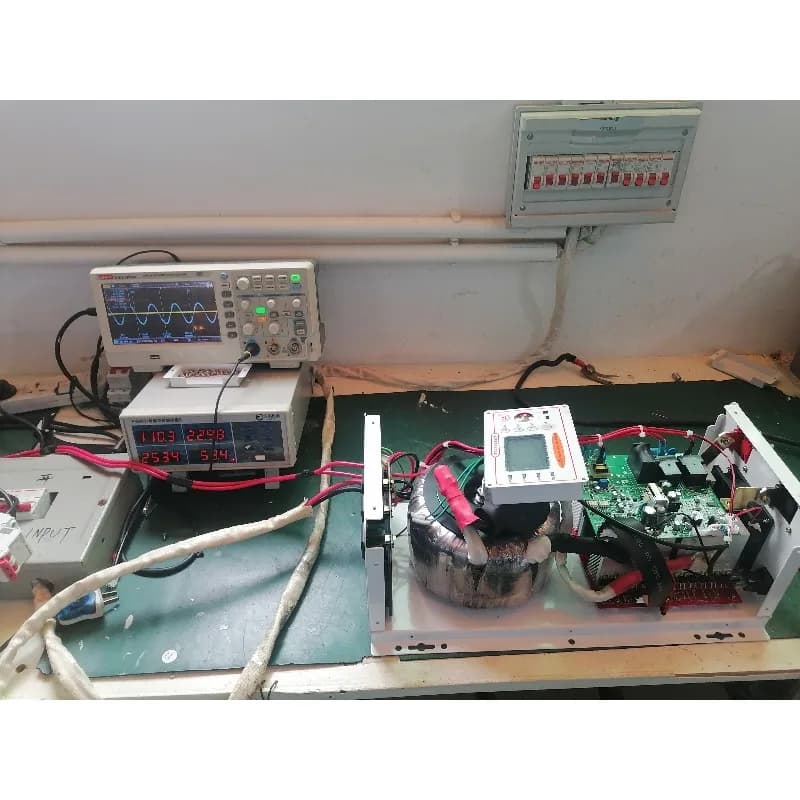 5000W 6000W Low Frequency Inverter Power DC 24V 48V 60V 72V to AC 220V Pure Sine Wave with UPS - Efficient Conversion for Stable
