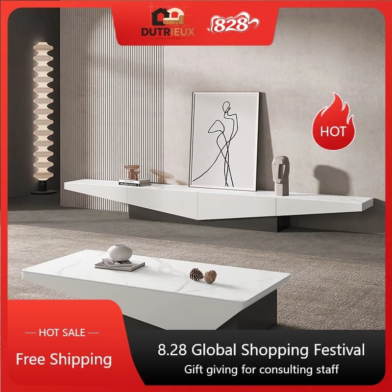 Design Storage White Tv Cabinet Decoration Unique Nordic Apartments Tv Cabinet Luxury Modern Fernsehr Schrank Furniture Home