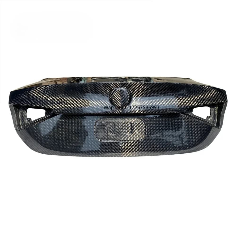 New OEM Carbon Fiber Trunk Lid for Giulia High-quality Luggage Lid with 6K Carbon Fiber Texture Bolt-On Upgrade