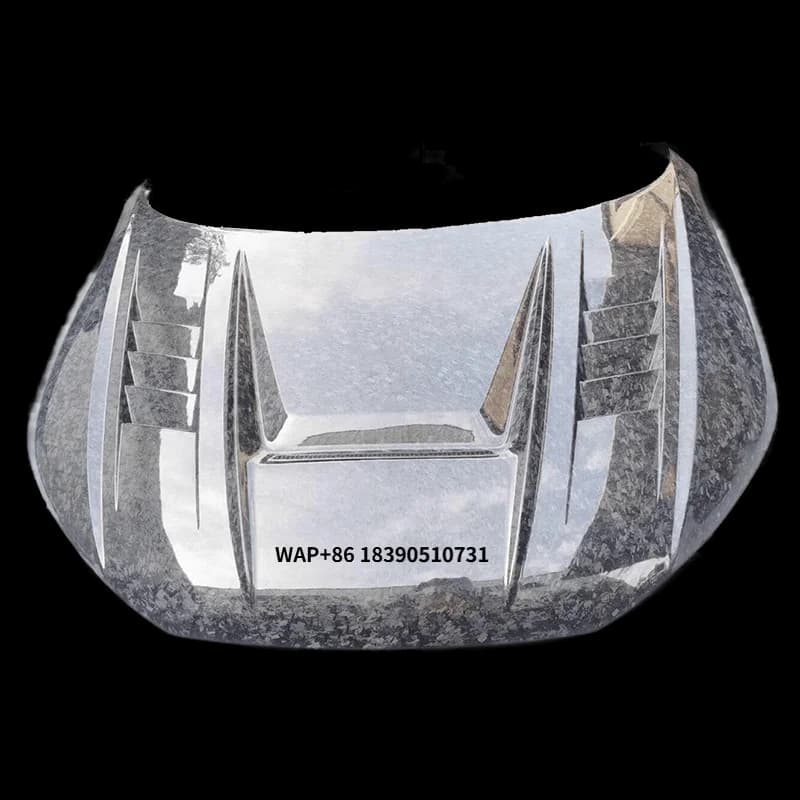 Carbon Fiber Engine Vent Bonnet Hood for Tt Tts Ttrs Mk3 2015-2020 2016