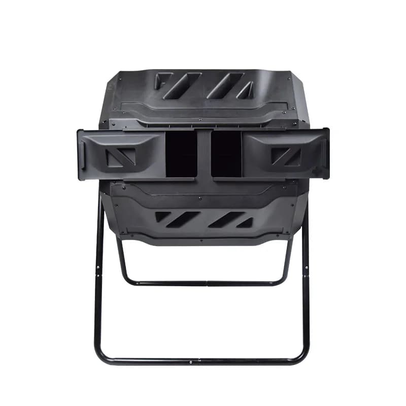 160L compost roller bucket, rotating and flipping compost bucket