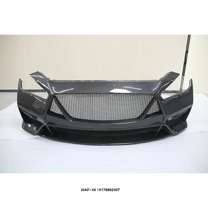 RSC Style Full Carbon Fiber Front Bumper forInfiniti Q50 Perfect Fitment