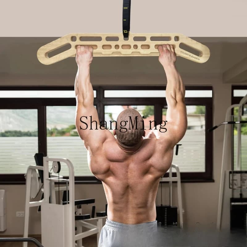 SM climbing hanging board Wooden hanging board Portable climbing hanging board with  training Finger grip strength