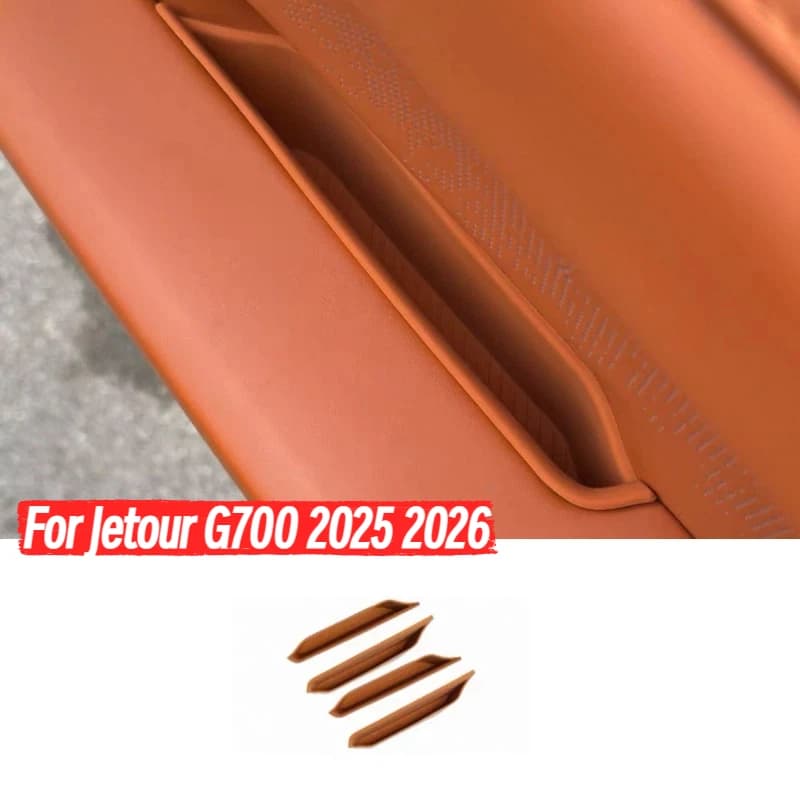 For Jetour G700 2025 2026 Car Door Handle Silicone Storage Pad Interior Accessories