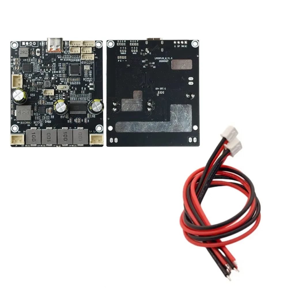 BT Amplifier Board 7.4V Integrated Charge Boost 2x25W Dual Channel Audio Module Type-C Charging DIY Speaker Amplifier Board