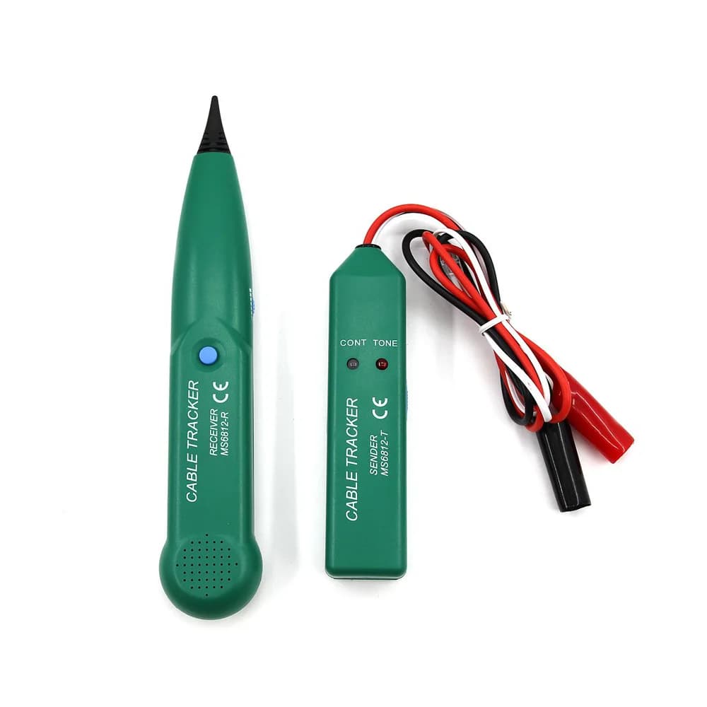 MS6812 Cable Tracker Tester Professional Line LAN Detector UTP STP Telephone Wire Tracer Breakpoint Location Diagnose Tone