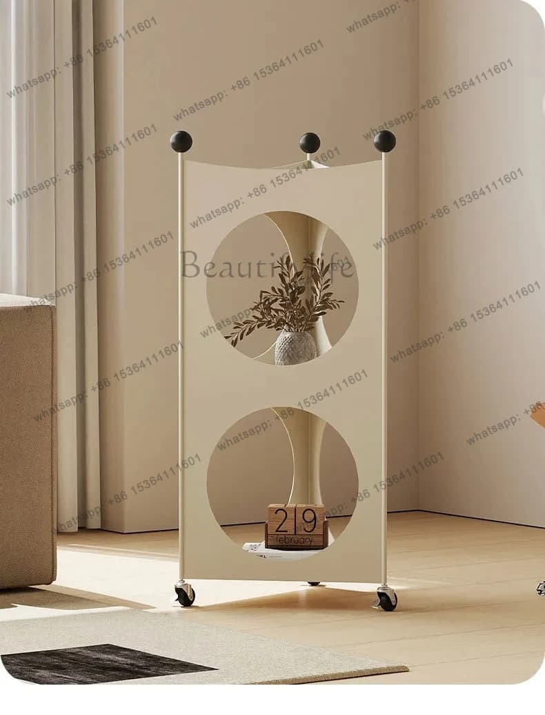 corner rack wrought iron living room household small storage rack high-end bedroom rack
