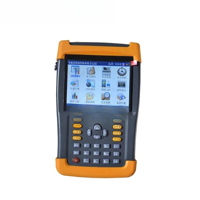 Power Quality Analyzer Portable, Harmonic Test Online Monitoring and Analysis Handheld Desktop Flat Panel