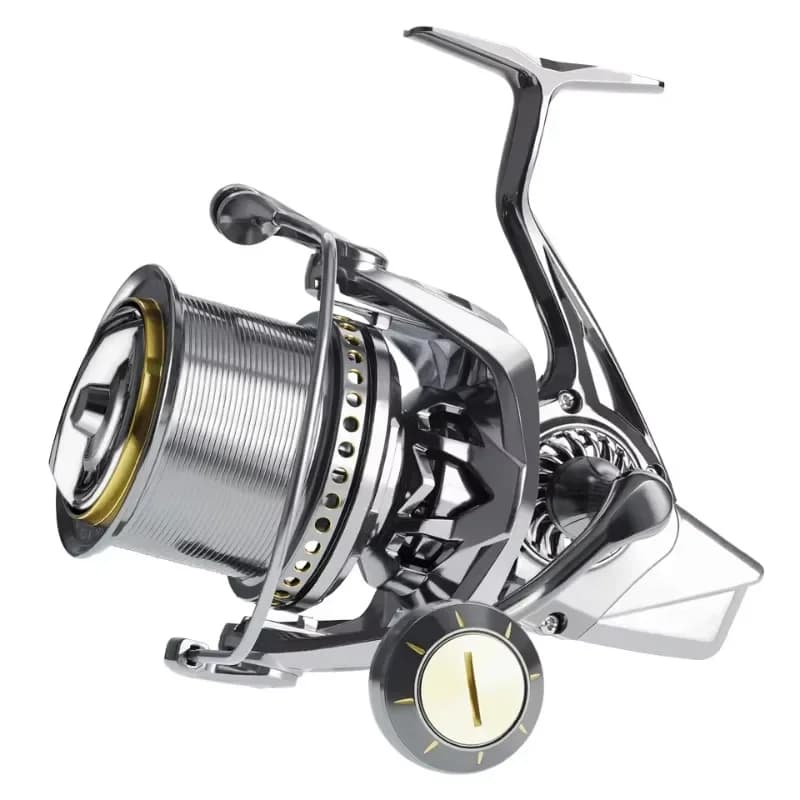New 8000/10000/12000 right-hand trolling reel 12BB stainless steel bait throwing type 4.8:1 gear ratio, ocean fishing