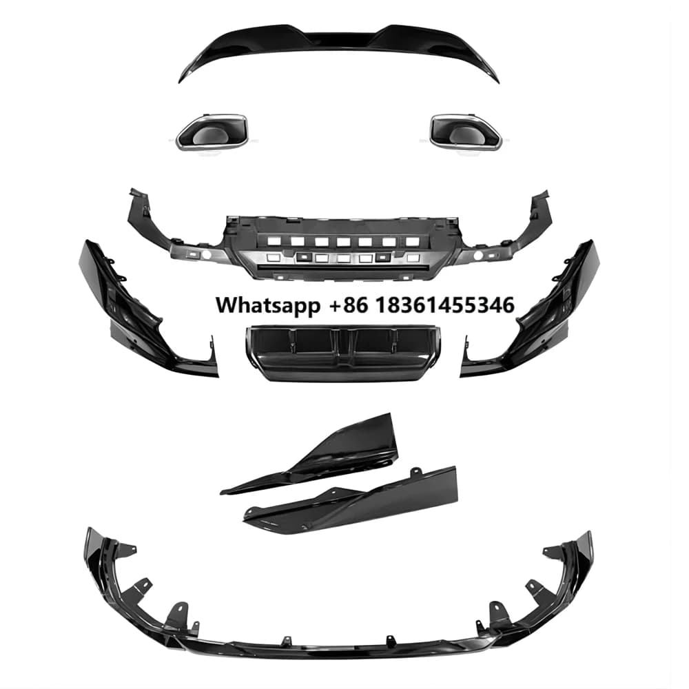 For  F42 2 Series 21-24 218i 220i 223i M240i MP Style Front Rear Lip Diffuser Spoiler Aprons Full Lip Body Kit