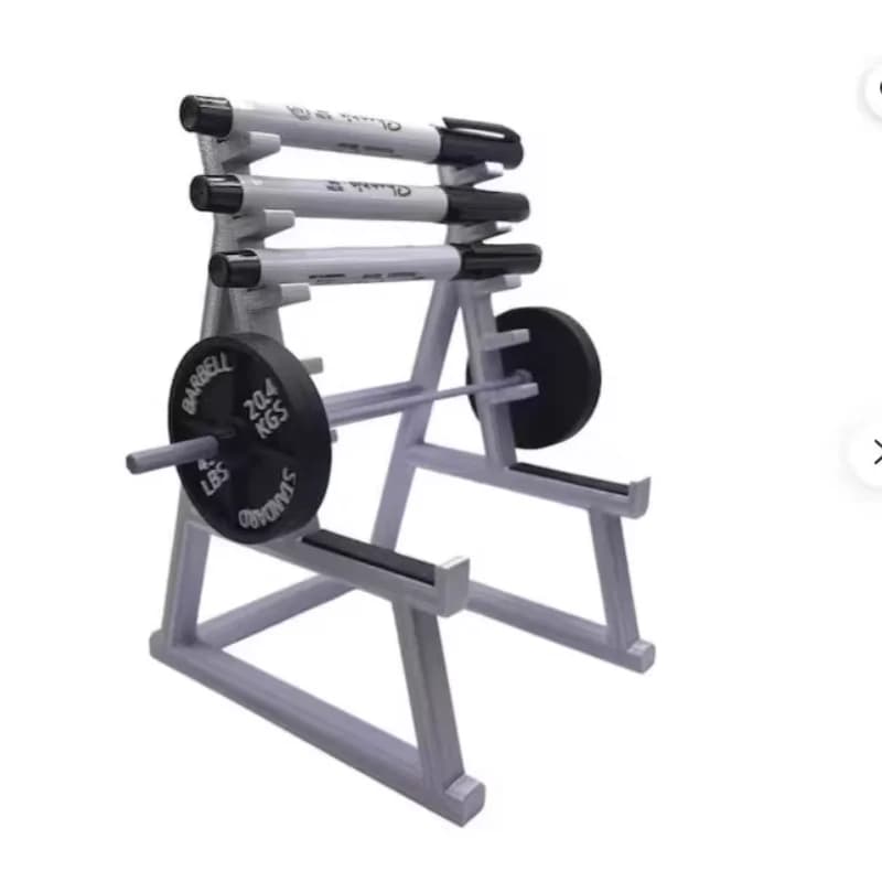 Independent Station Creative Mini Barbell Pen Holder Ornament Office Ornament