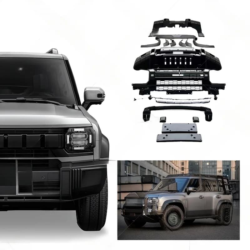 High Quality Body Kit With Front Bumper Grille Rear Spoiler For Jetour T2 Exterior Modified Tuning Parts