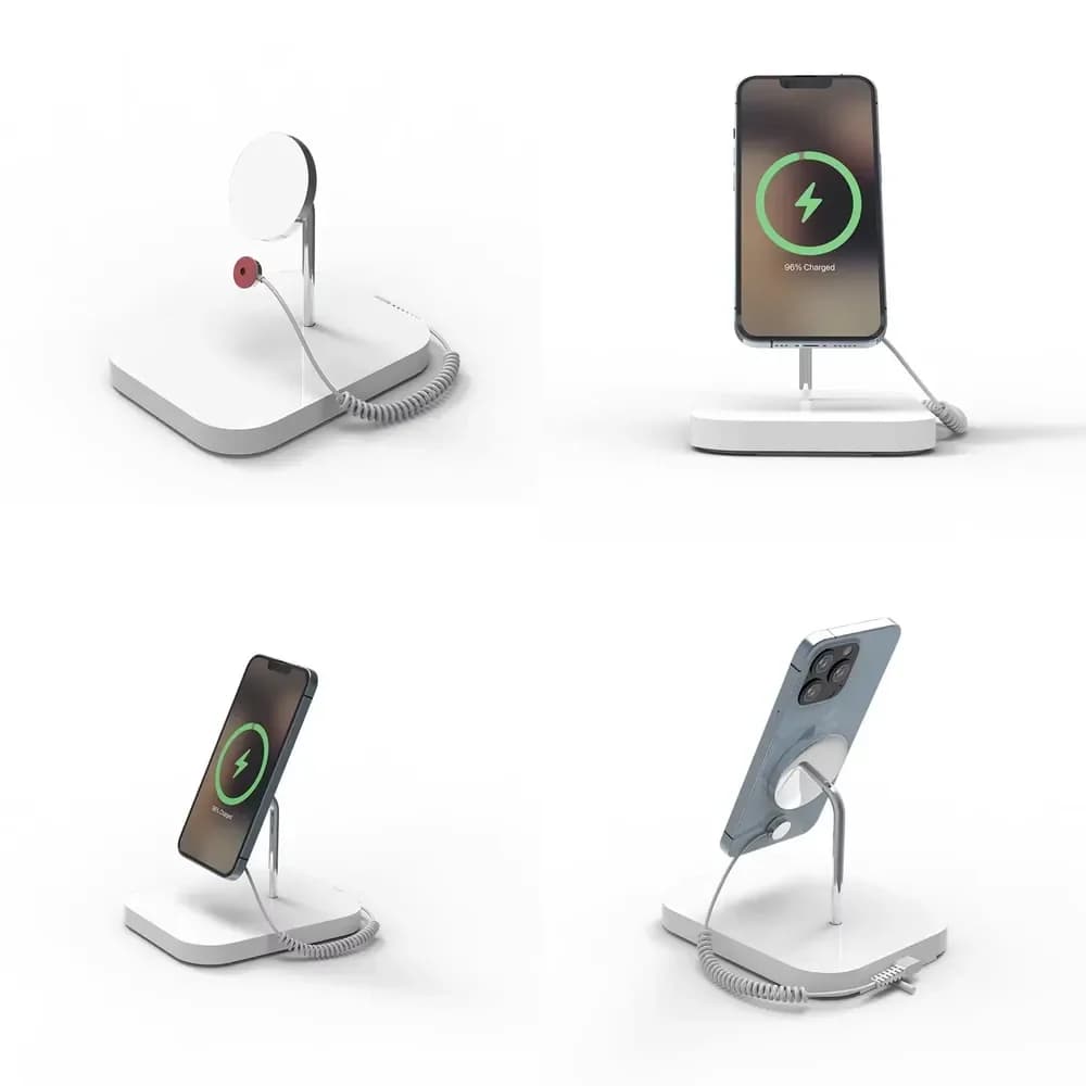 Universal Magnetic Theft Security Mobile Cell Phone Display Holder Stand with Alarm for Retail Shop