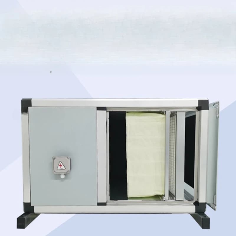 Air purification dust removal filter box odor removal activated carbon filter box acid and alkali removal chemical filter box