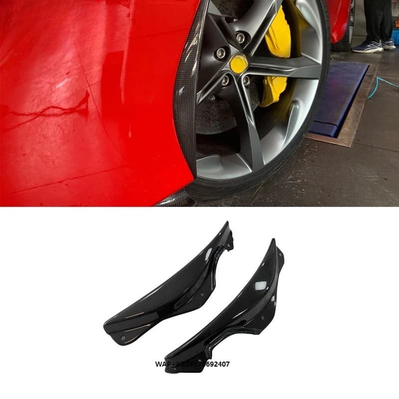 OEM Style Auto Parts Dry Carbon Fiber Body Kit Automotive Accessories Front Bumper Attachment for SF90