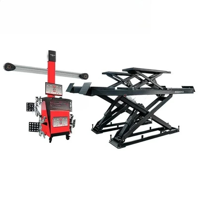 Large scissor lift Car maintenance Child and mother scissor lift Four wheel aligner