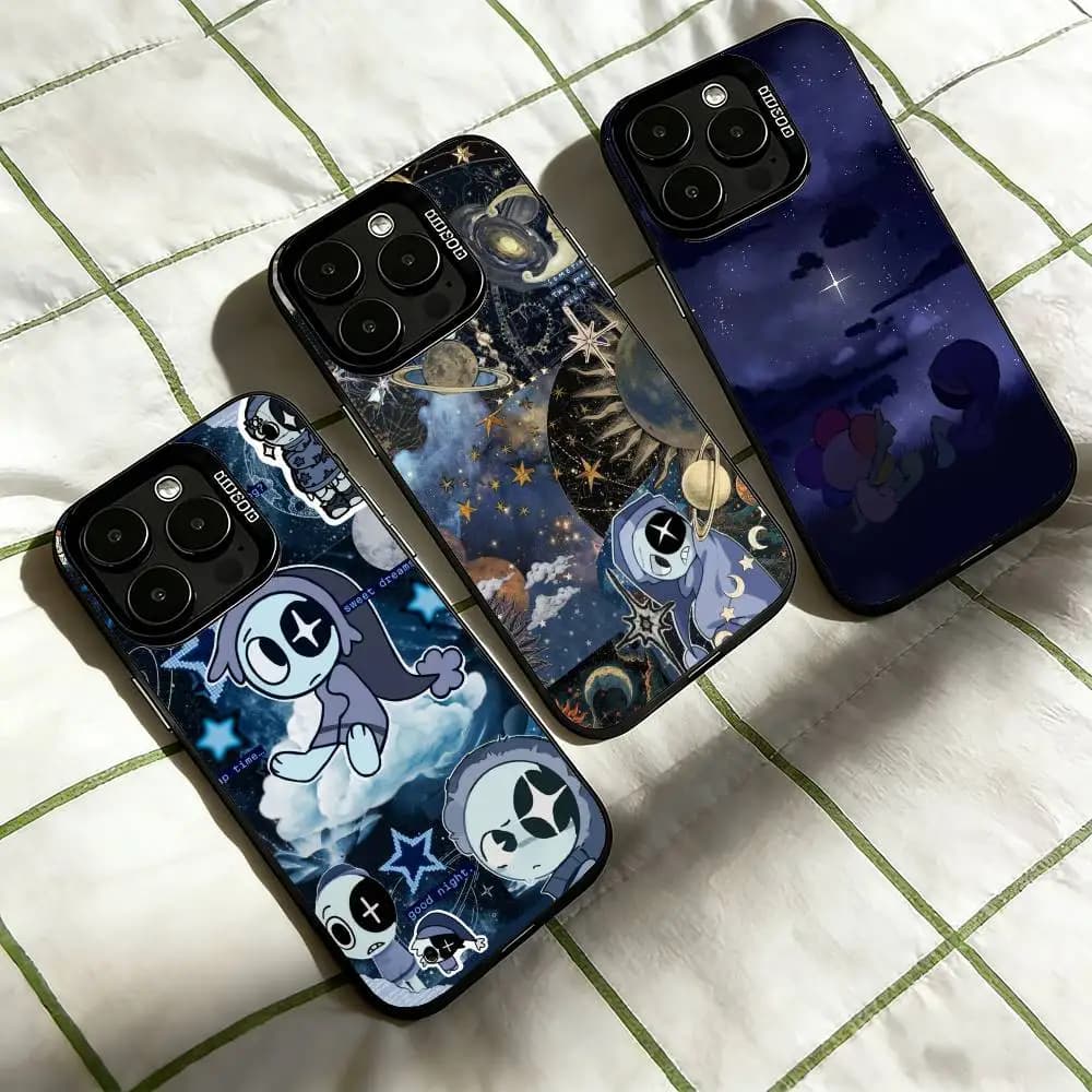 A-Astro D-Dandys Games Phone Case For iPhone 17,16,15,14,13,12,11 Plus,Pro Max,XS,Colorful Silver Phone case Funda Cover