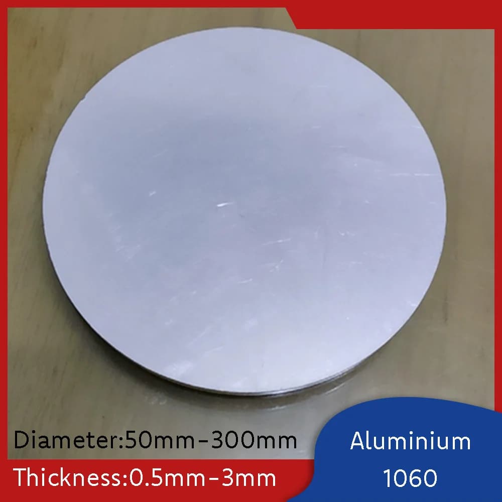 Aluminium Disc 1060 Alu Round Plate High-Quality Electrical and Thermal Conductivity Metal Circular Panel Sheet