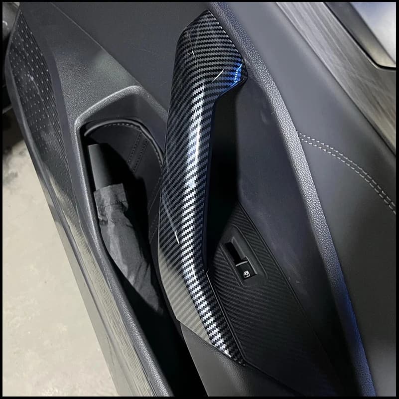 Car Styling For Volkswagen VW Jetta MK7 2018-2020 Door Armrest Decorative Strip Handle Trim Auto Parts Accessories