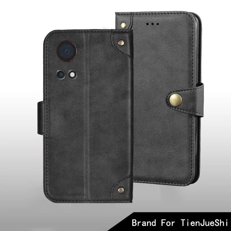 For Hotwav Note 13 Case Leather Retro Metal Buckle Case Cover Conque Phone Accessories For Hotwav Note 13 Fundas