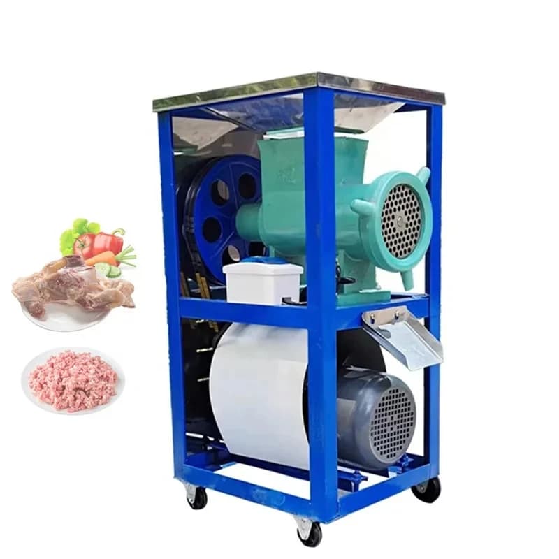 Multi-Functional Heavy-Duty Meat Grinder and Bone Crusher New Condition for Chicken Duck Fish Pork Processing in Farms