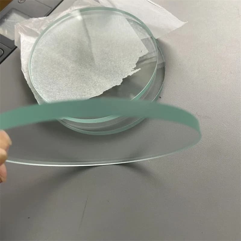 1PCS 80/85/90/95mm Lens Stereo Microscope Working Stage Transparent Plate Working Board Lenses