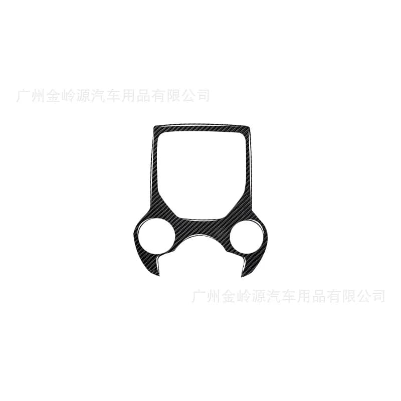 For 15-19 Alfa Romeo Giulia Carbon Fiber Gear Panel Decorative Sticker Interior Modification