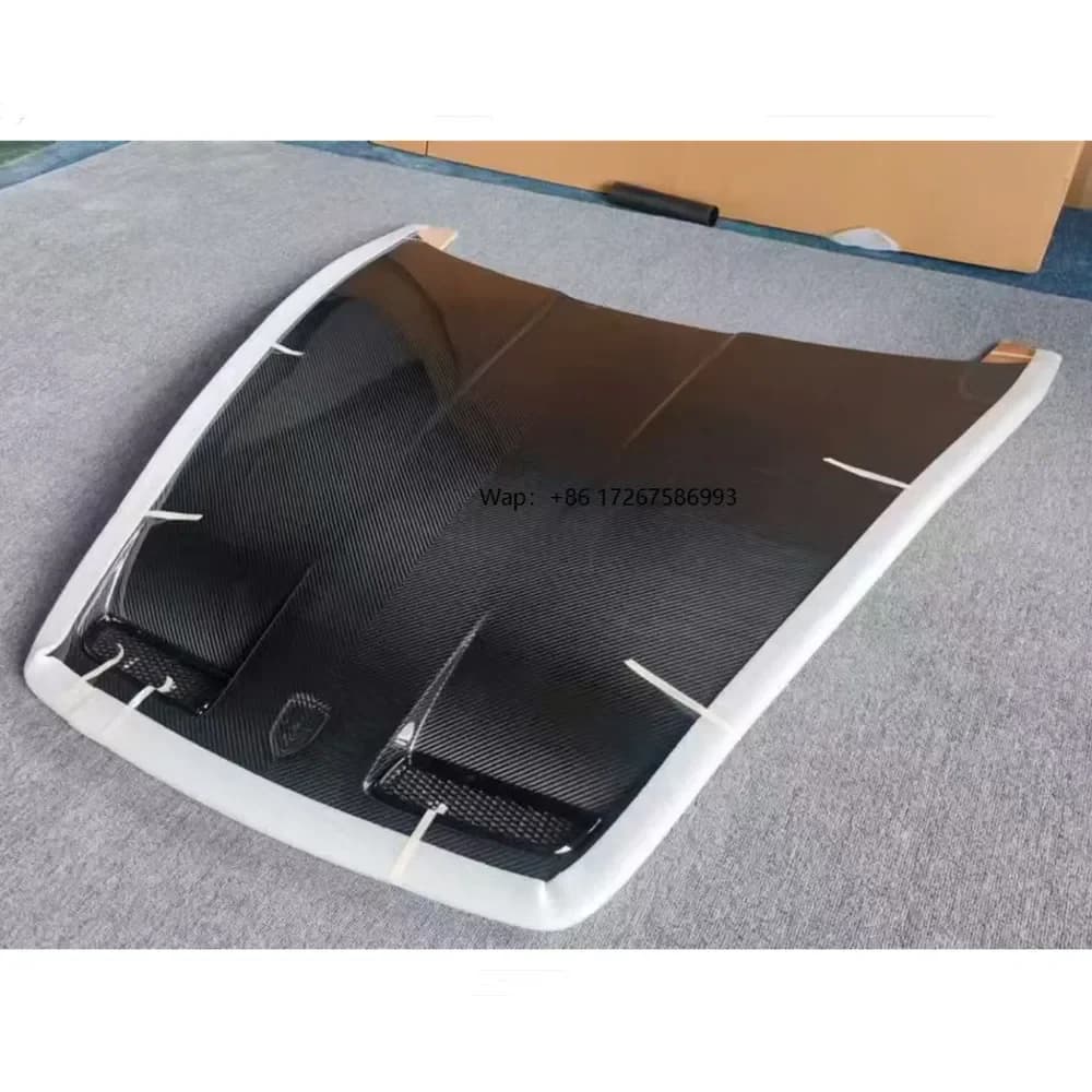 Carbon Fiber Material Car Engine Hood for 911 992  GT3 Style Front Face Cover