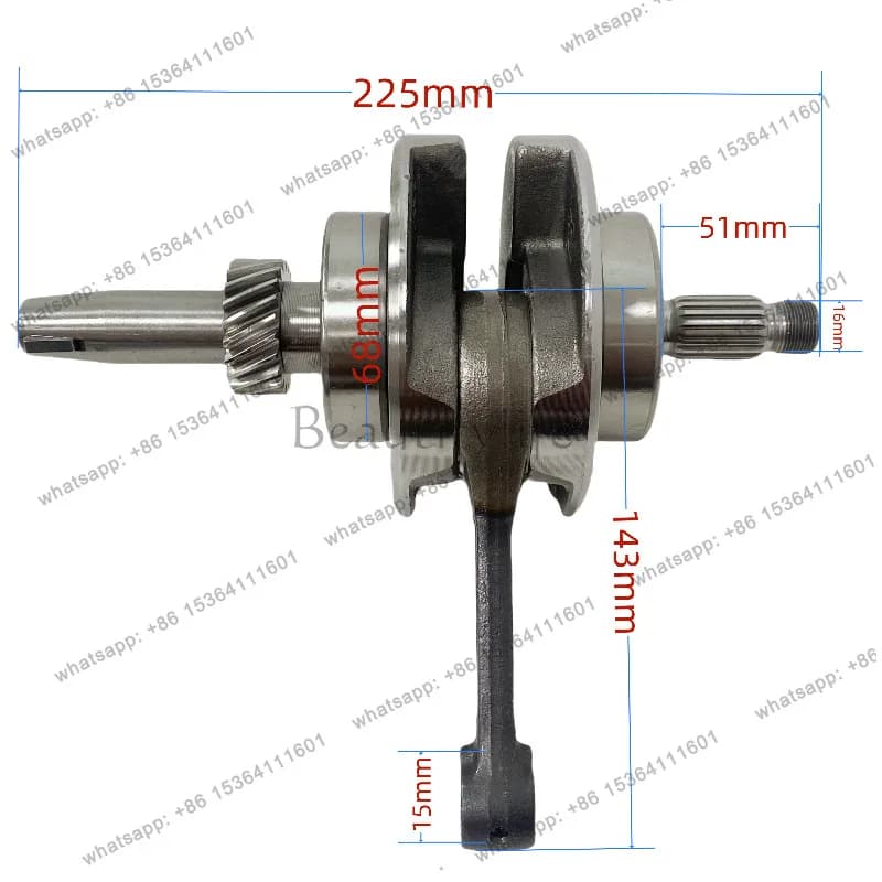 Vento Nitrox 200 Crankshaft CG200 Air-Cooled Crankshaft Connecting Rod Dirt Bike