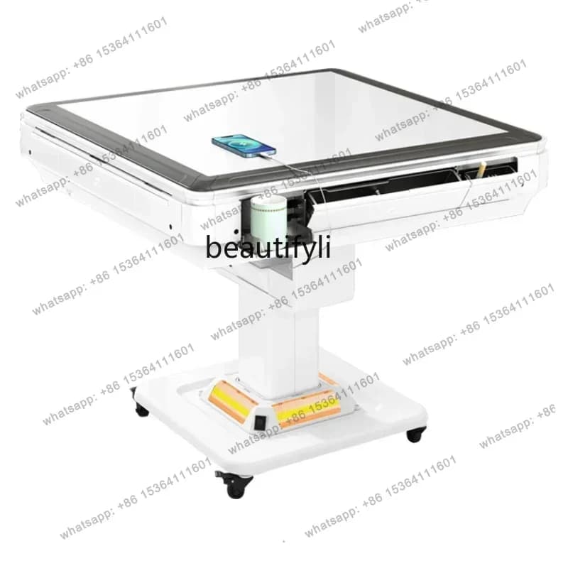 Automatic mahjong machine Electric folding mahjong machine Mahjong table Dining table integrated household