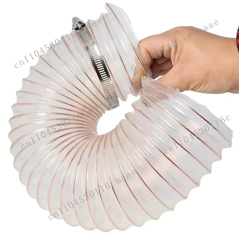 2026 Hot-selling PU flexible air hose 150mm for industrial ventilation and dust removal