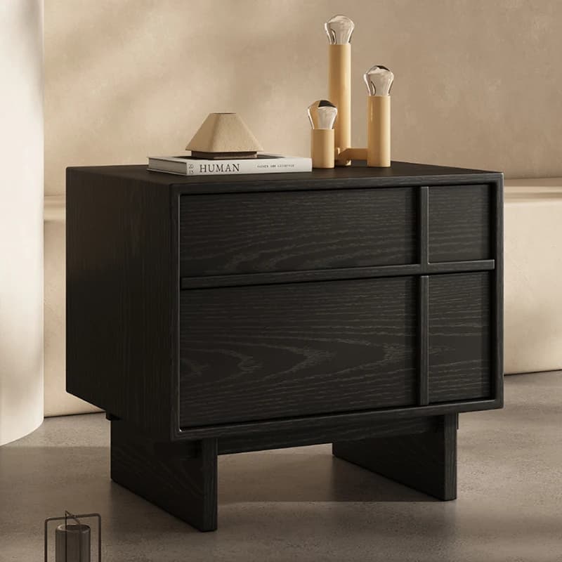 Cream Style Night Table Simple Aesthetic Modern Trendy Bedside Tables With Drawers Storage Mesitas De Noche Bedroom Furniture