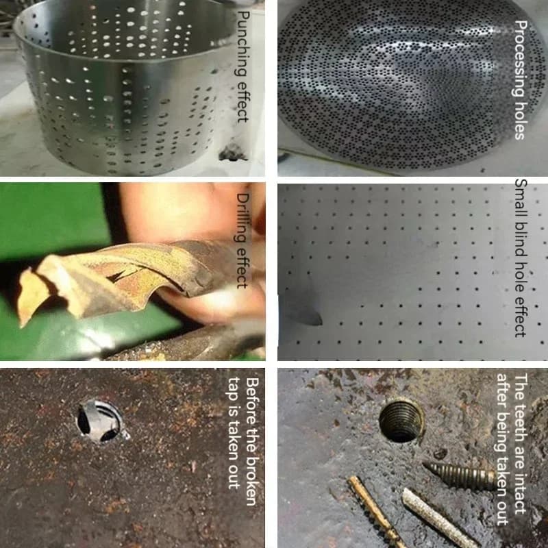 High Frequency SD-600C Portable EDM Machine Low Price Broken Tap Remover for Construction Hole Drilling