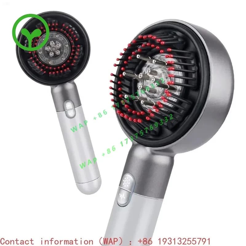 【From China】 Micro Current Scalp Massage Brush Oil Large Comb Hair Regeneration